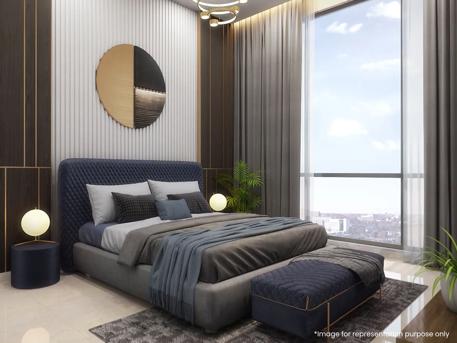 Skyline — master bedroom