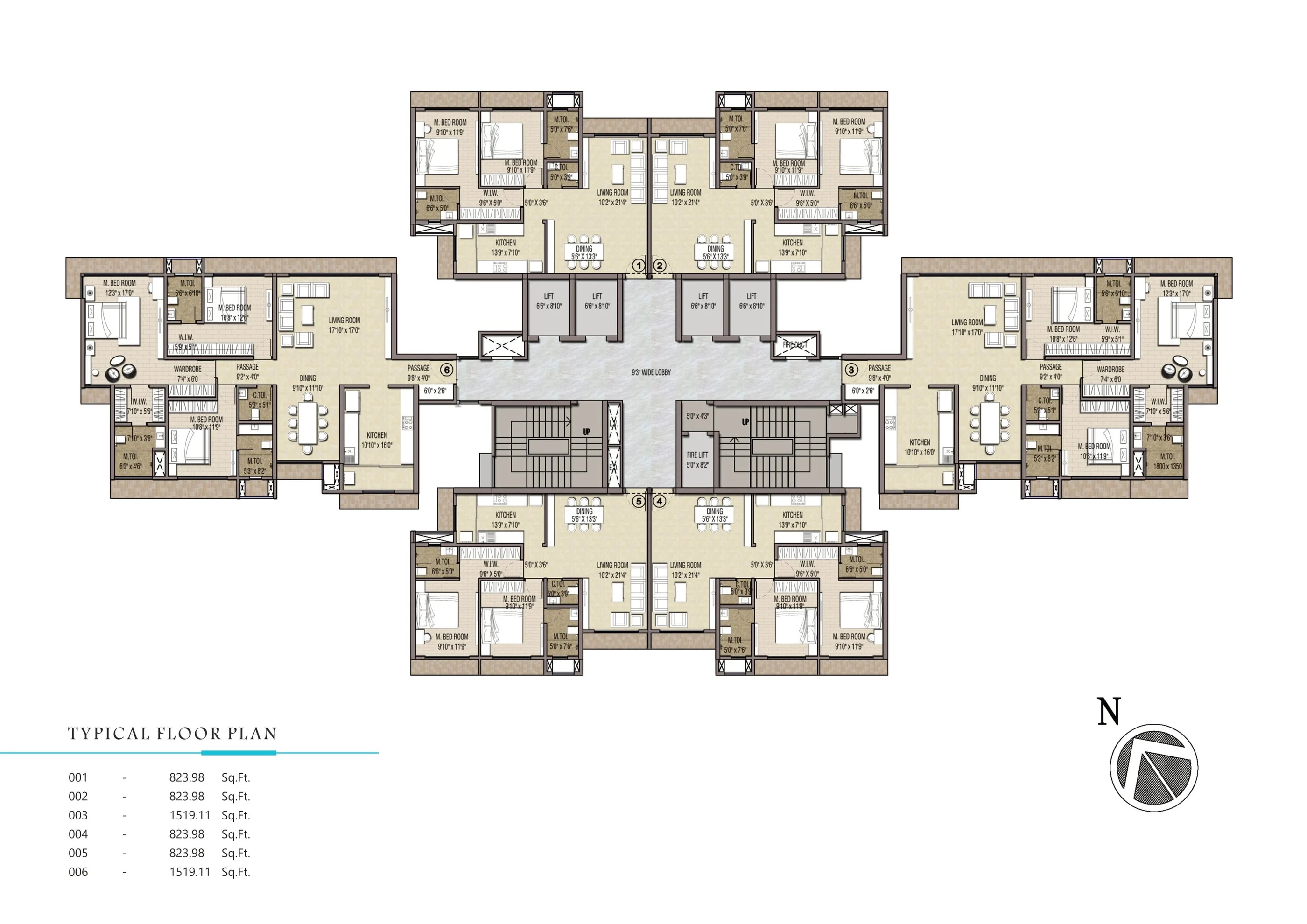 Sonam Indraneel Floor Plan